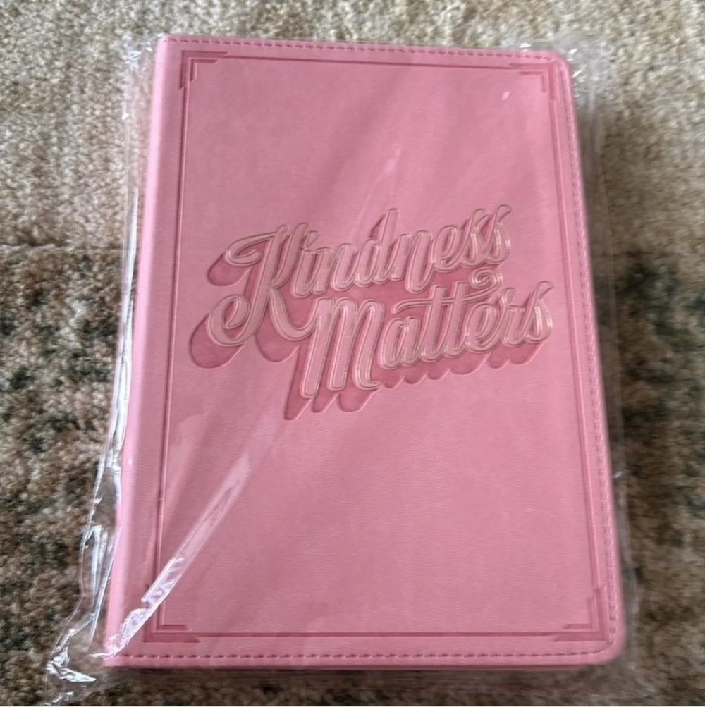 Faux Leather Pink Journal